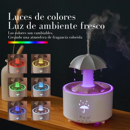 Humidificador de paraguas con efecto de lluvia